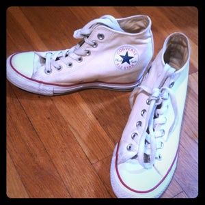 Converse high top platforms